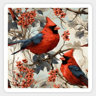 North American Birds - Cardinal Sticker